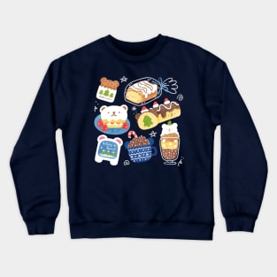 Polar Bear Cafe Crewneck Sweatshirt